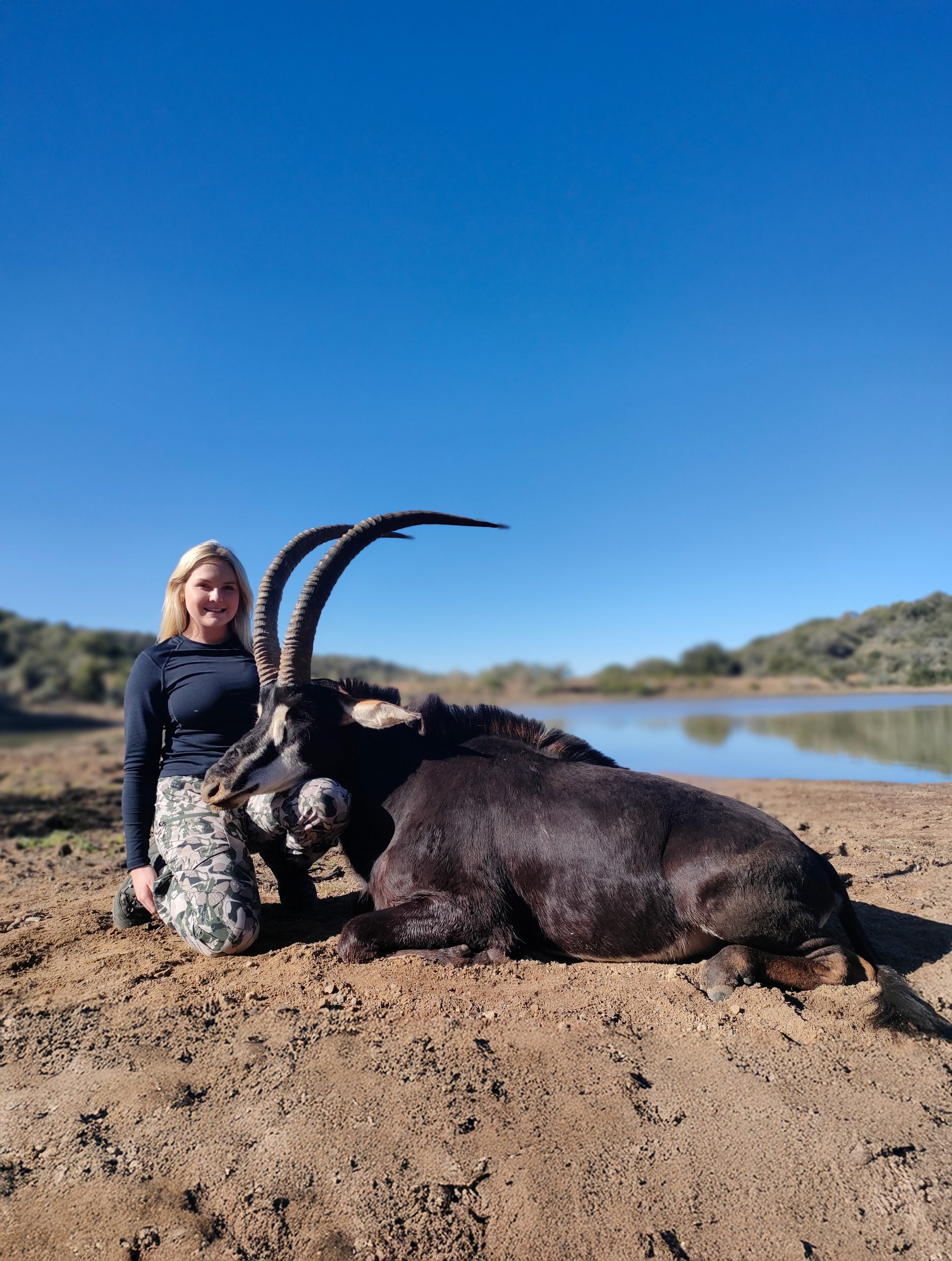 Lalapa Safaris plains-game hunting scene in South Africa
